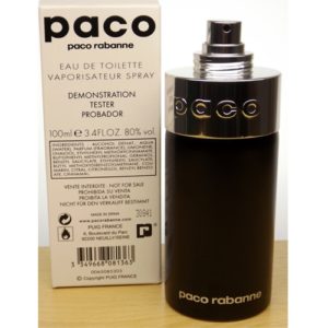 TESTER Pacoby Paco Rabanne Unisex 100ml EDT Spray1